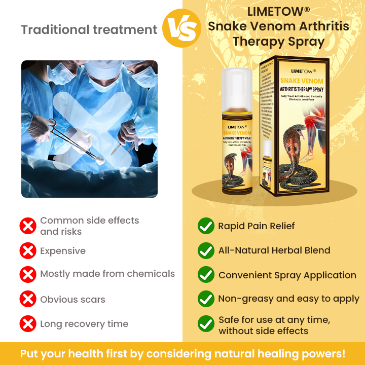 LIMETOW® Snake Venom Arthritis Therapy Spray