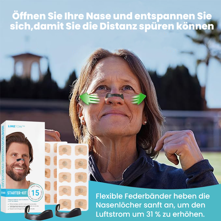 LIMETOW™ Easy Breathing magnetischer Nasenstreifen
