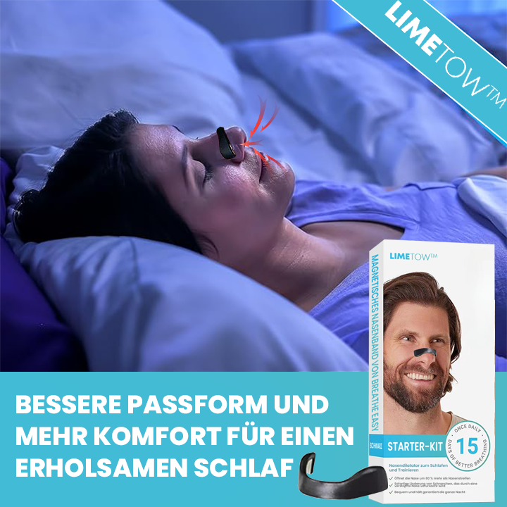 LIMETOW™ Easy Breathing magnetischer Nasenstreifen