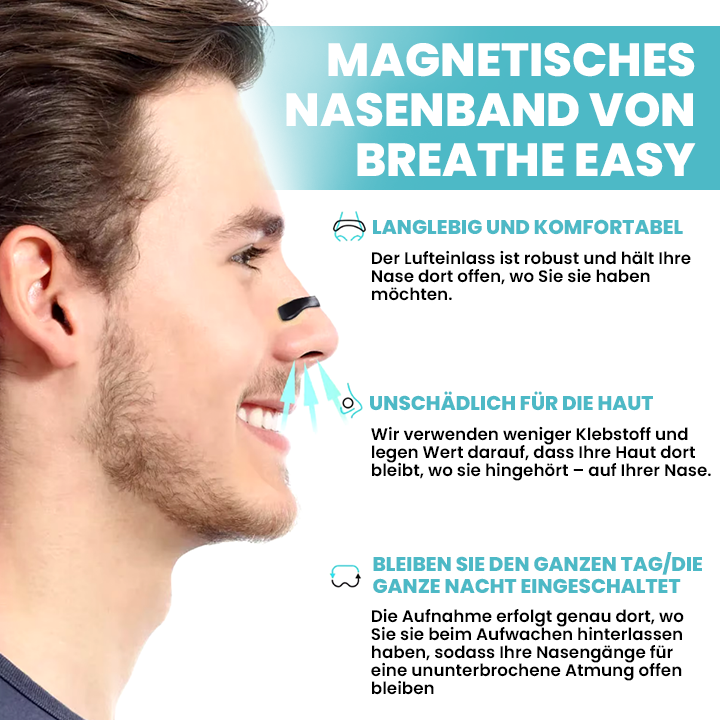 LIMETOW™ Easy Breathing magnetischer Nasenstreifen
