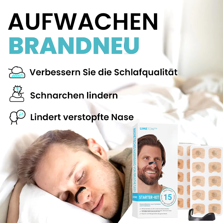LIMETOW™ Easy Breathing magnetischer Nasenstreifen