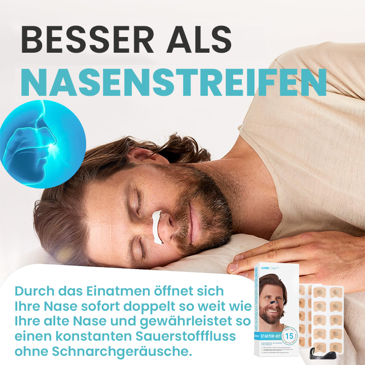 LIMETOW™ Easy Breathing magnetischer Nasenstreifen