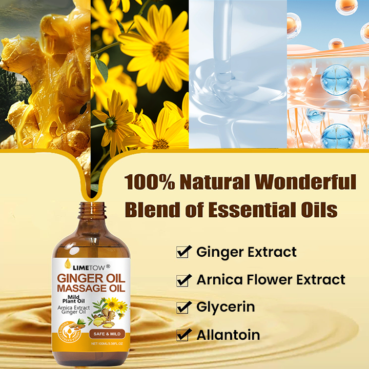 LIMETOW® Ginger Massage Oil