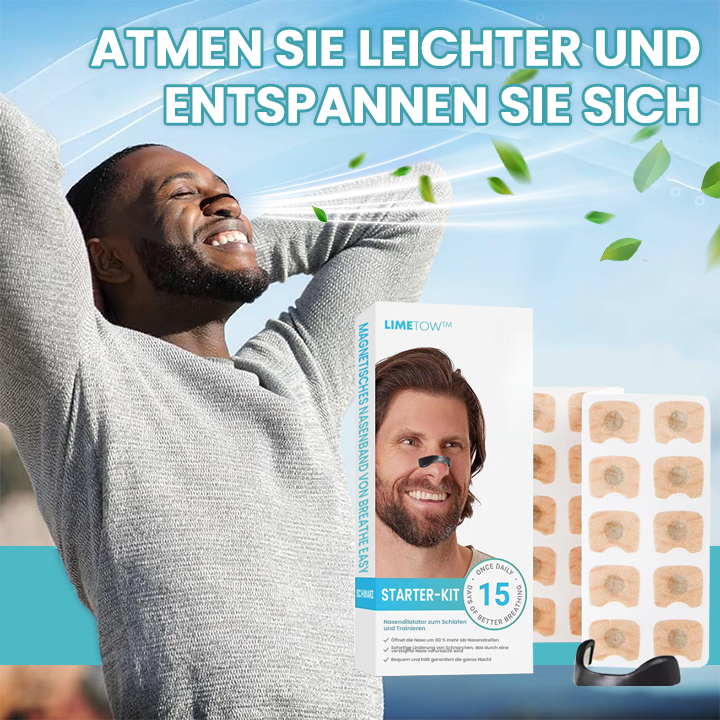 LIMETOW™ Easy Breathing magnetischer Nasenstreifen