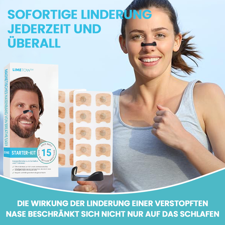 LIMETOW™ Easy Breathing magnetischer Nasenstreifen
