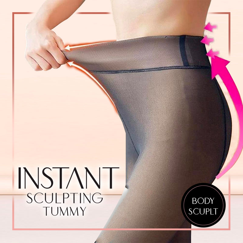 Secondskin™ Inner Fleece Translucent Tights