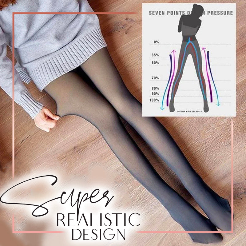 Secondskin™ Inner Fleece Translucent Tights