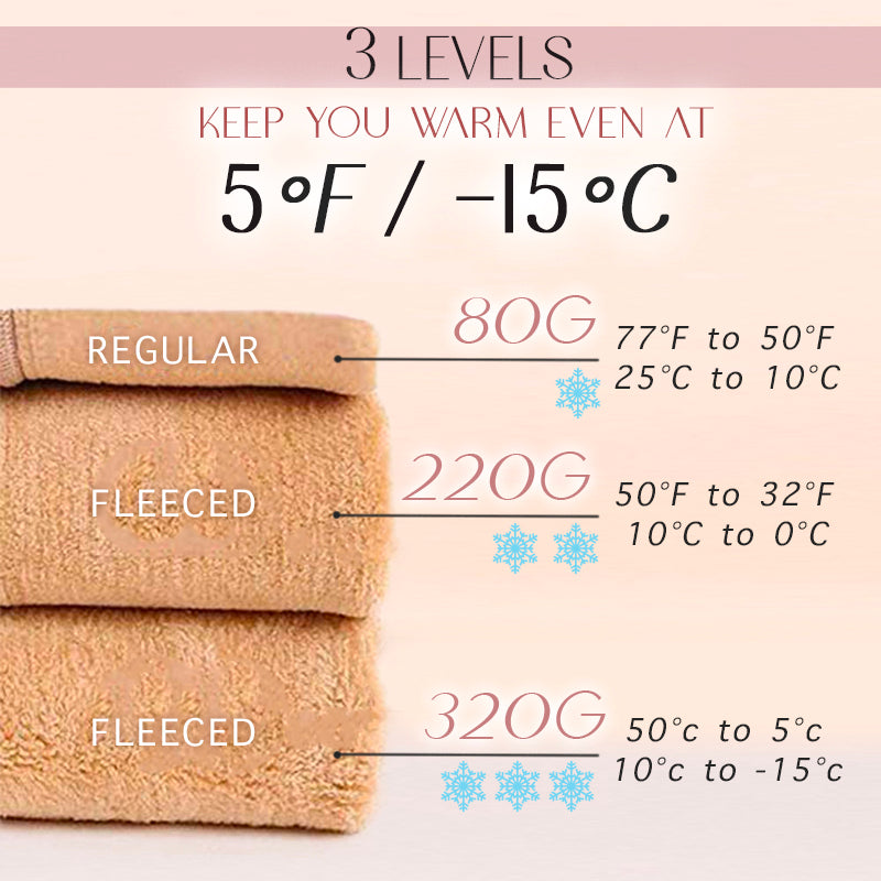 Secondskin™ Inner Fleece Translucent Tights