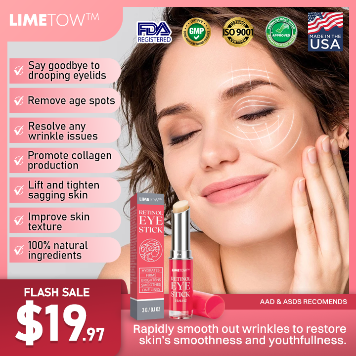 👨⚕️💐Made and Shipped from USA✨LIMETOW™ Retinol Eye Stick💝LAST DAY 50%OFF