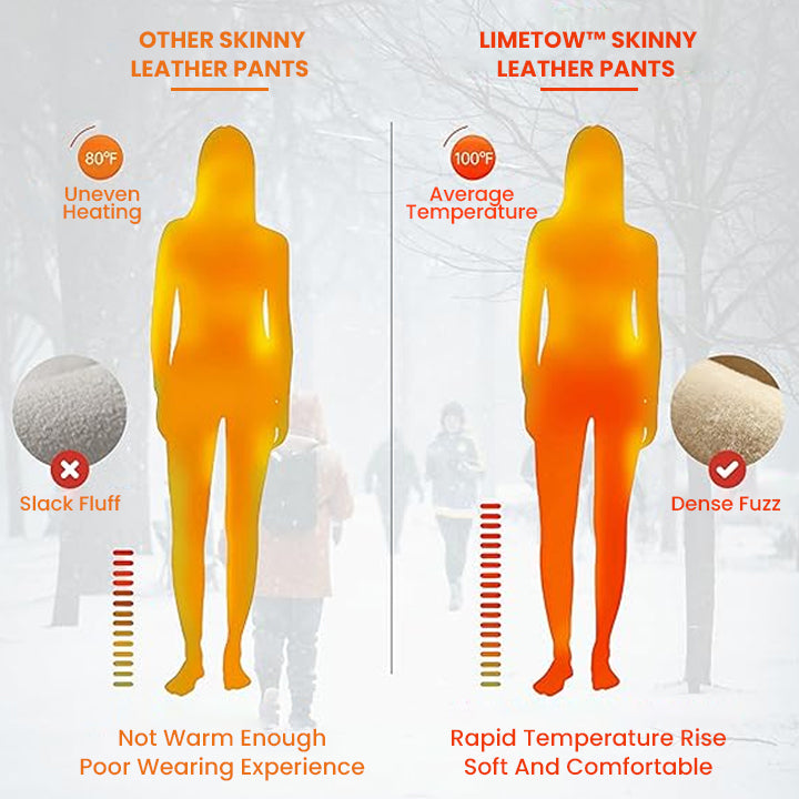LIMETOW™ Skinny Leather Pants