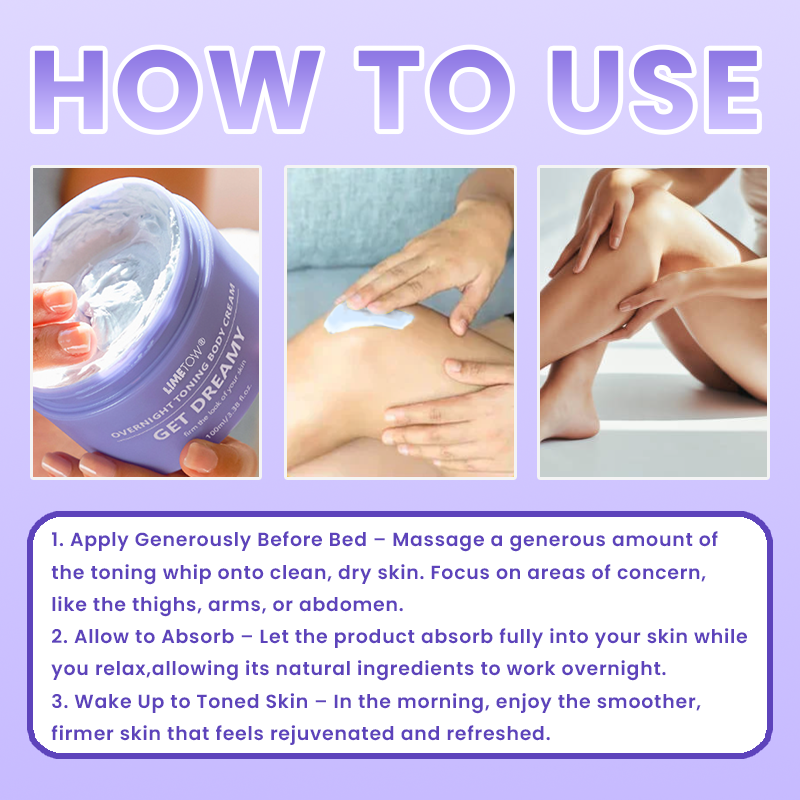 LIMETOW® GET-DREAMY Overnight Toning Whip