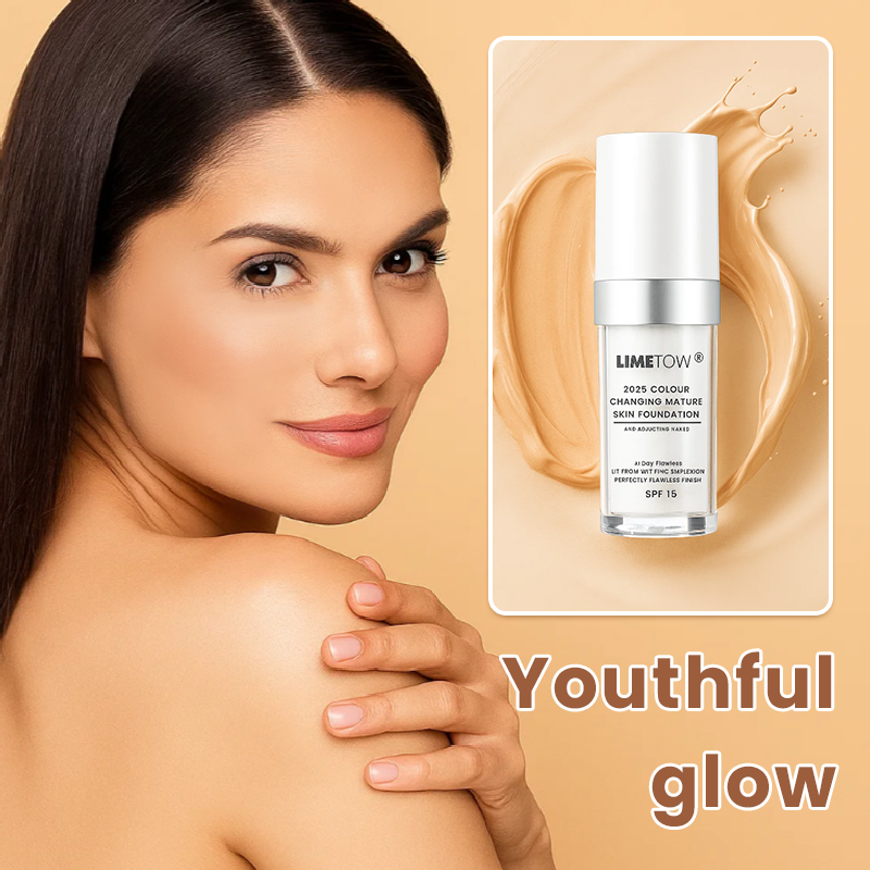 LIMETOW® 2025 Colour Changing Mature Skin Foundation