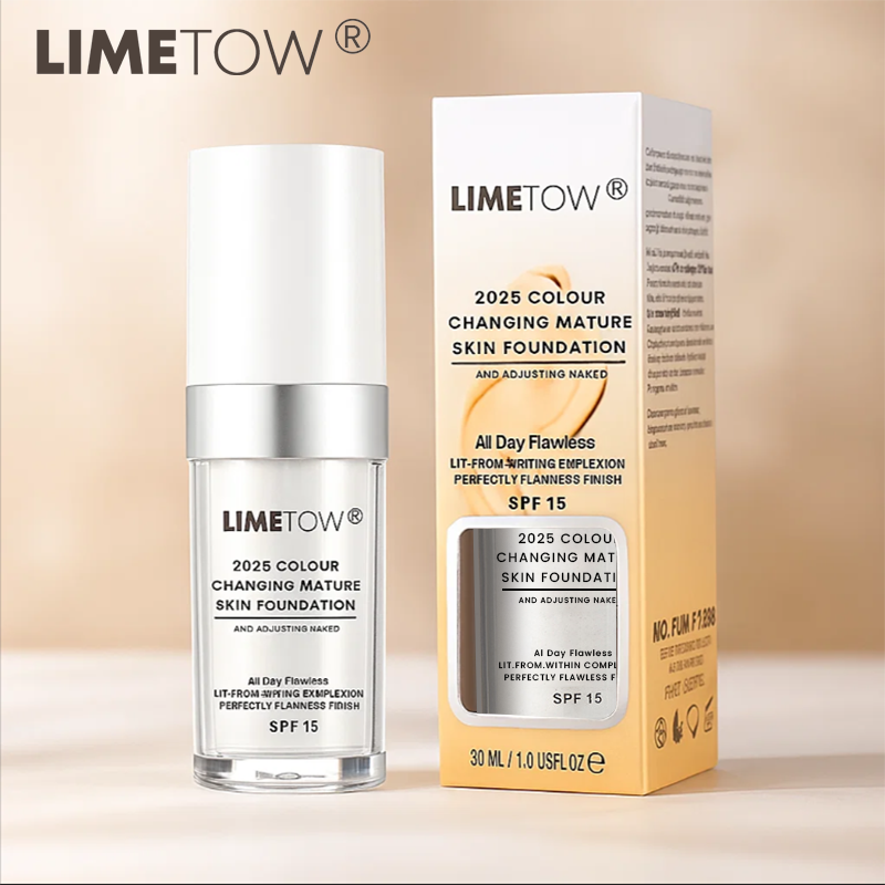 LIMETOW® 2025 Colour Changing Mature Skin Foundation