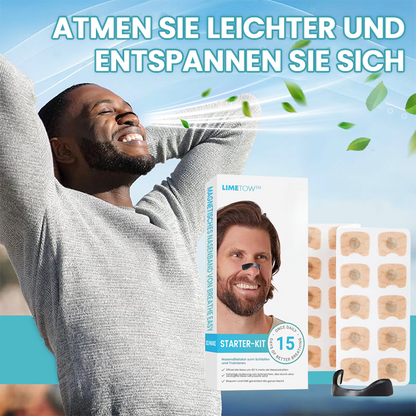 LIMETOW™ Easy Breathing magnetischer Nasenstreifen