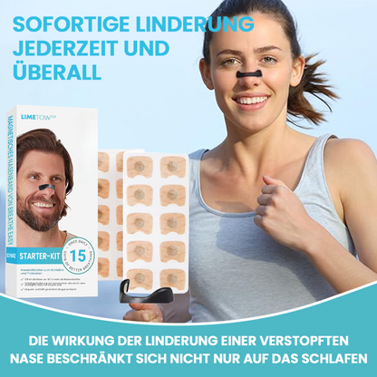 LIMETOW™ Easy Breathing magnetischer Nasenstreifen
