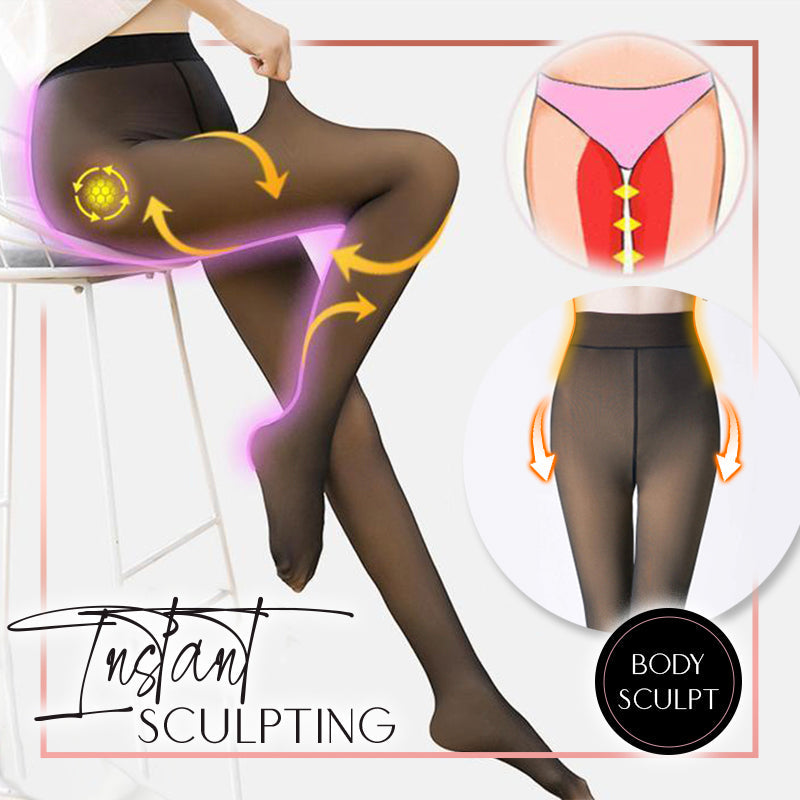 Secondskin™ Inner Fleece Translucent Tights