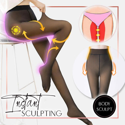 Secondskin™ Inner Fleece Translucent Tights